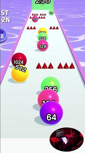 INFINITY ♾️ Ball Run 2048 | High Score Game !!! | Part #252 | EAQ Gaming #games #shorts