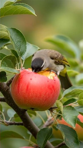 Bulbul Eating and Singing ❣️ #dreamscreenai #birdsx