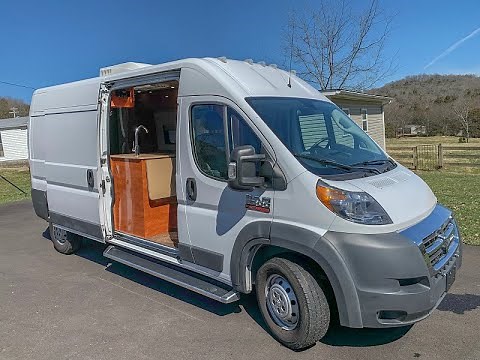 2017 Ram ProMaster 3500 Class B Conversion Camper Van Walk-Around Video