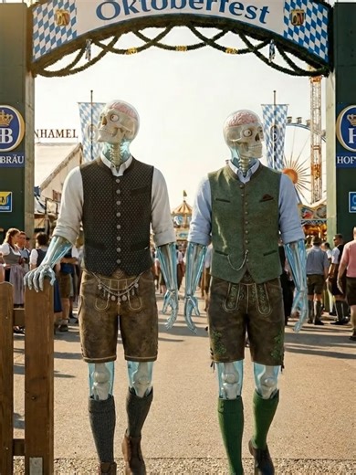 Was passiert, wenn du mit deinem Bruder das Oktoberfest komplett eskalieren lässt?! #skeleton #deutschland #bro #oktoberfest #bier
