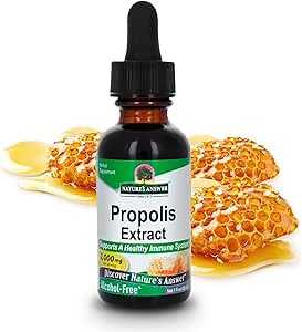 Nature's Answer Propolis Resin Extract | Herbal Supplement | All-Natural Immune Support | Vegan, Alcohol-Free & Gluten-Free 1oz