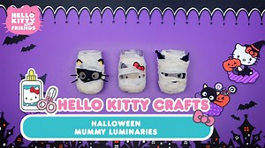 Are you ready to get in the Halloween spirit? 🎃👻 Try these supercute spooky DIY crafts on the #HelloKittyandFriends YouTube channel: https://bit.ly/3dNFLBh | Hello Kitty