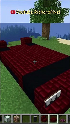 🦊Como fazer uma lamborghini no minecraft #shorts