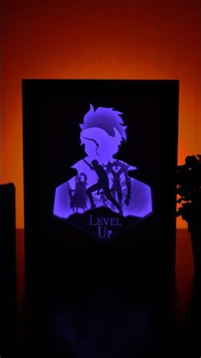 Solo Leveling DIY Lightbox 💡#sololevelling