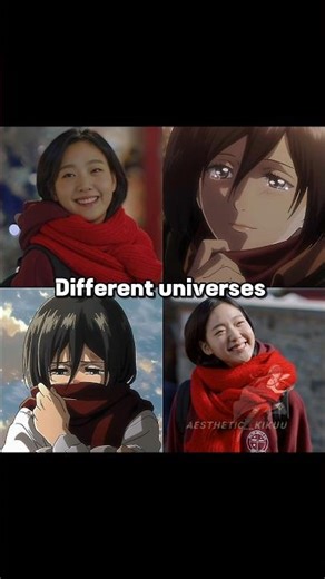 A red scarf 🧣 #shorts #anime #attackontitan