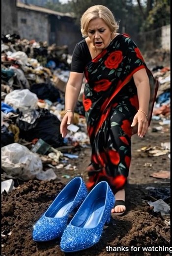 The Cursed Blue Diamond Shoes: A Tale of Greed, Transformation, and Karma #ai #sparkletalesai