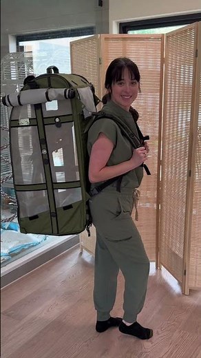 The most expensive bag (and BEST) bag I own as a vet- The Celltei Parrot Carrier