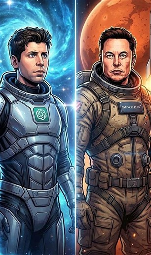 Sam Altman vs Elon Musk in Space?