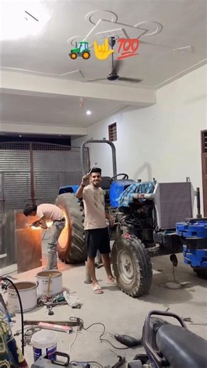 आज रोहित भाई RX 🚜 पर काम चालू कर दिया 💯 / WAIT FOR END 🔚⚠️ #viral #automobile #trending #viralvideo