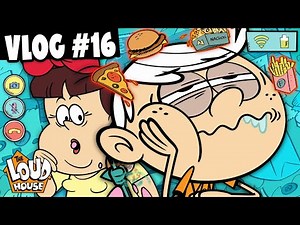 Lincoln Eats Way Too Much!! Lincoln & Ronnie Anne's Vlog #16 | The Loud House