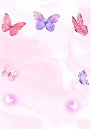 Butterfly Theme Christening Invitation Design