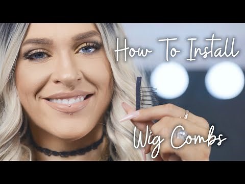 Synthetic Wig Tutorial For Beginners: How To Secure Your Wig Using Wig Combs