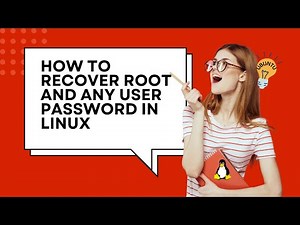 Reset password for root and other user in Linux using grub. #passwordreset #Linux #Ubuntu