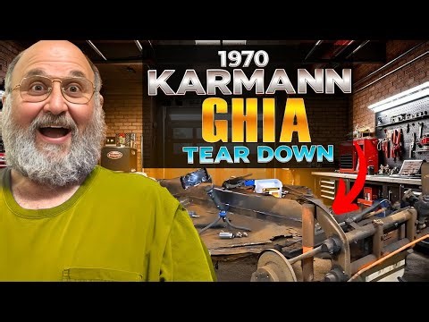 1970 Karmann Ghia Tear Down - Naked Ghia Project - Part 5