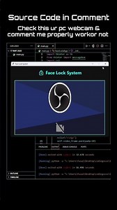 Face Lock System – Python AI App 🔒 | FuzzuTech #facelock #aiapp #python #viralshorts