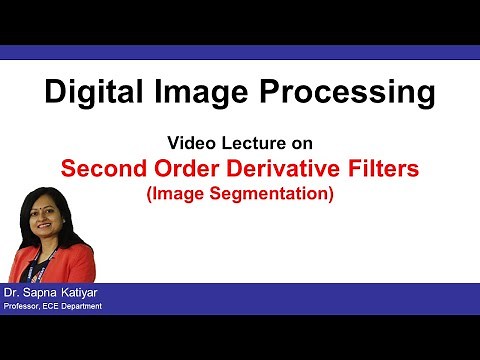 L53 | Second Order Derivative Filters in Image Segmentation || Digital Image Processing (AKTU)