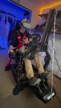 Dirt Rally 2.0 w/ D.O.F. Reality P3. Full motion sim for racing #shorts #racing #simulation