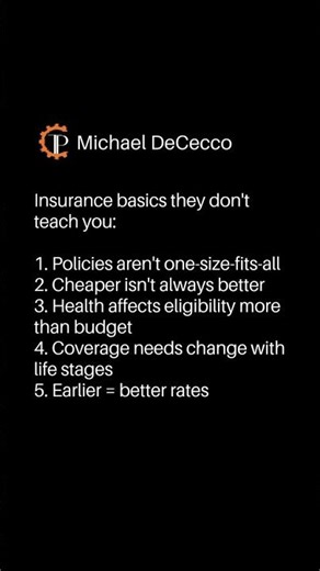Insurance Basics They Never Teach You (But Should)