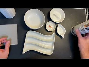 Fusing Glass into Standard Glazed Ceramics Found at Everyday Stores