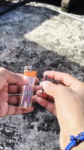 At what Height Does a Lighter Burst ? #shorts