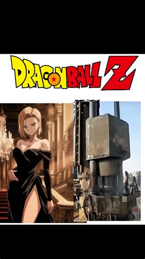 Dragon ball Z vs Hydraulic impact Press🤤#dragoball #waifu #shortsfeed