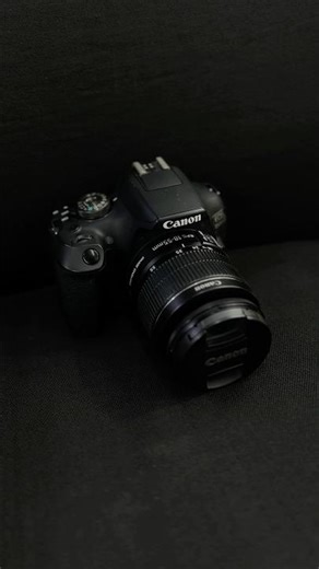 Canon EOS 1500D 24.1MP Digital SLR Camera (Black) With EF S18-55 IS II Lens - Wi-Fi / NFC Supported