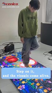 LED Rolling Floor can be interactive | Joy Yuan