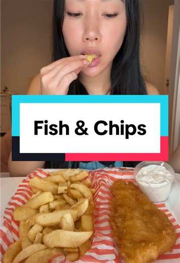 Fish and Chips Mukbang Experience at a New Restaurant