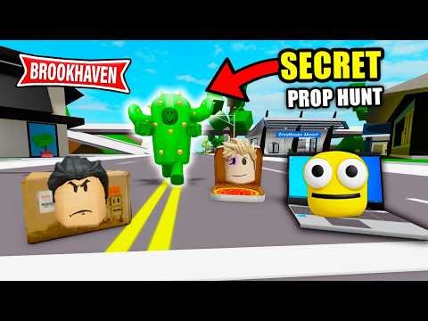 LE PLUS GRAND CACHE CACHE en OBJETS dans BROOKHAVEN #1 (ça tourne mal) - Avec Cactus