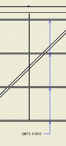 Aligning Leaders Horizontally and Vertically to Feature Control Frame
