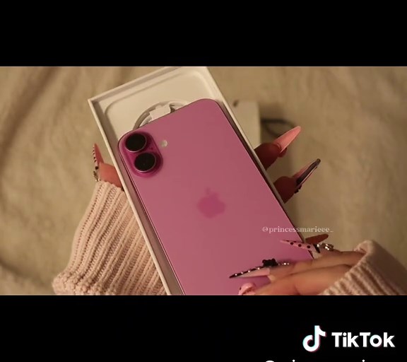 unbox the pink iPhone Plus with me (asmr edition) ˖ ᡣ𐭩 ⊹ ࣪ ౨ৎ˚₊ (I’m finally back. THIS IS MY NEEEW BABYYY 🥹 SHE’S SO SO SO CUTEEE LOOK AT HER! do you want setup video or maybe about my new cute phonecases?^^ lmk! #iphone16pinkunboxing #coquette #viral #xyzbca #wonyoungism cleaning fyp, pink aesthetic, shoujo girl