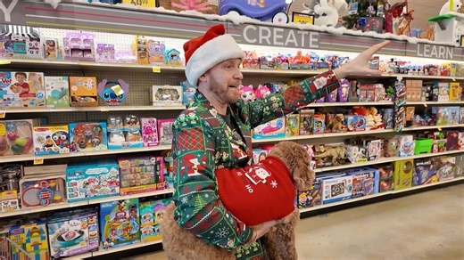 Ontario auctioneer goes on a shopping spree for Santa, fills 27 carts with toys