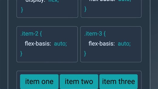 CSS Flex-Basis弹性布局项目占据的主轴空间