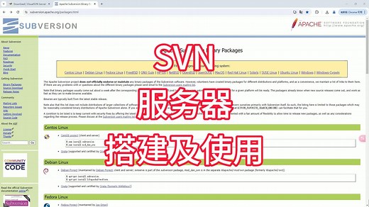 SVN服务器的搭建及使用
