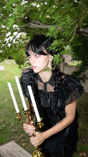 I definitely want to cosplay her again… but maybe in the Nevermore outfit??