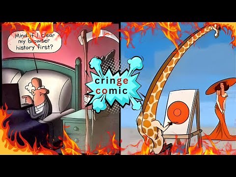 When Comics Get Too Cringe 😂📚 | Awkward Cartoon Moments Compilation| comic cringe