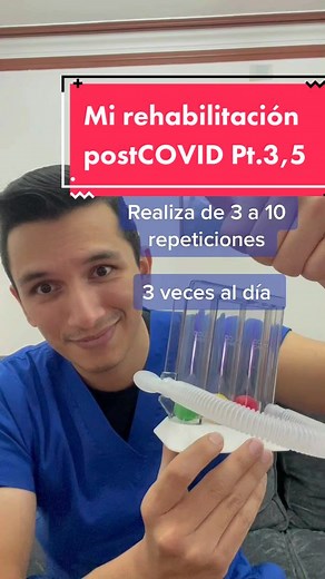 Rehabilitación Pulmonar PostCOVID: Cómo usar un Espirometro