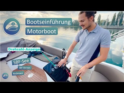 🎓Lektion 0: Bootseinführung Motorboot Sportbootführerschein 🪪 Bodensee BSP-A SBF-See SBF-Binnen 🚤 🛥️