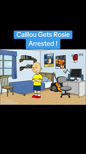 Caillou's Plan to Get Rosie Arrested