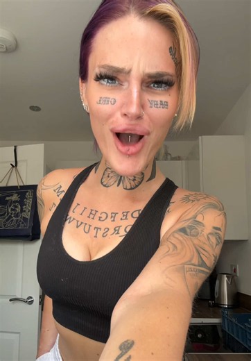 chest tattoo ideas for women: elegant facetattoogirl designs