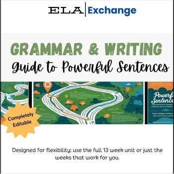 Grammar & Writing: Guide to Powerful Sentences (Grammar & Writing Unit)