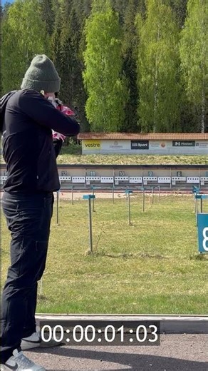 JTB Challenge: Ville raises the bar… Can YOU beat 02:26? #biathlon #shootingsports