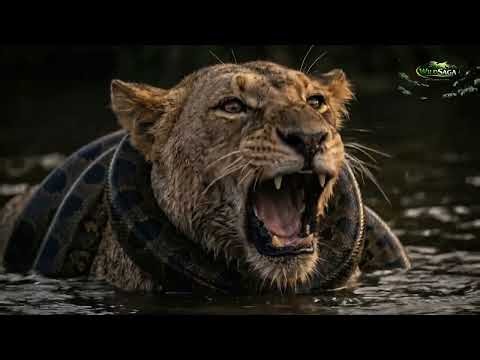 Lion vs Python | Nature's Deadliest Ambush