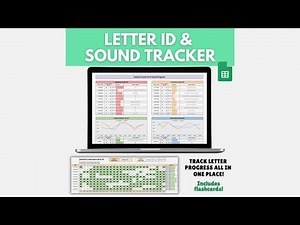 Letter ID & Sound Tracker | Tutorial