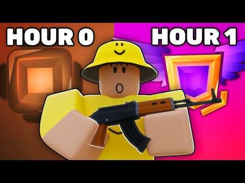 How Much ELO in 1 HOUR? (I PROMOTED!) Roblox Rivals