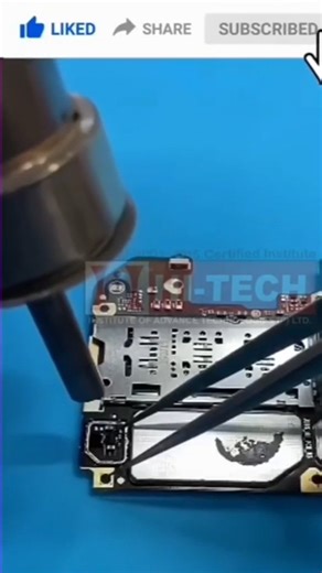 Hitech Institute Skill Courses on Instagram: "Mobile Repairing Tutorial | Hitech Institute 🔧 Vivo V25 Charging IC Repair 🔥 Phone charge nahi le raha? Ye technician level solution dekho 👨‍🔧 Real practical training by Hitech Institute 💡 Skill seekho • Career banao • Earn karo #vivov25 #chargingicrepair #vivochargingproblem #mobilerepairing #phonerepair #chiplevelrepair #mobilerepairreels #technicianlife #repairingskills #hitechinstitute #mobilerepaircourse #skillbasedcareer #igreels #fbreelsf