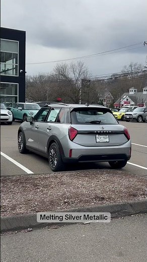 Melting Silver Metallic looks incredible on the new 2025 MINI Cooper #mini #minicooper #cars #fyp