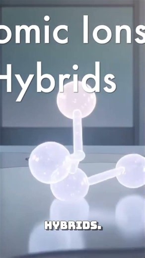 Understanding Polyatomic Ions: The Hybrid Concept #shorts