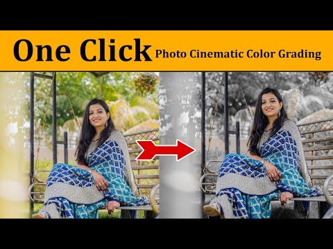 Color correction in only one click Photoshop Tricks 2026 Cinematic color grading In photoshop
