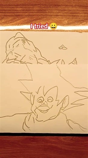 Swim trend MUI Goku vs Jiren. Rate my drawing, I'm just learning. #goku #jiren #animedrawing #art